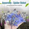 DIY Spider Robot Kit: Handmade Mechanical STEM Toy for Science Experiments