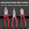 Heavy Duty Electrician Pliers - Large Jaw Opening for Cutting, Twisting & Gripping Metal Wires, Industrial Multifunction Tool