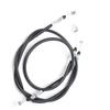 2PCS Rear Brake Cable Left Right 54005‑1201 54005‑1202 Replacement for Kawasaki Mule Gasoline Diesel 2x4 4x4