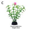 1PC Fashion Fish Tank Artificial Flower House Decoration Decorations Water Plants Romantic Gift 1pc