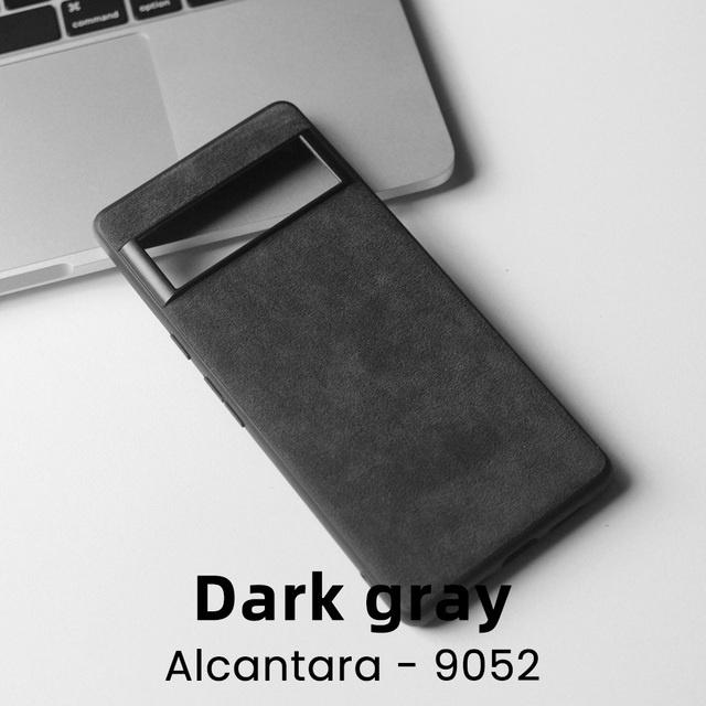 Чехол из алькантары для Google Pixel 10 Pro XL 5G 9 Pro 9A 8 8A 7A 7 6A 6 Pixel Fold Натуральная замша + Мягкий край + Жесткий ПК-чехол