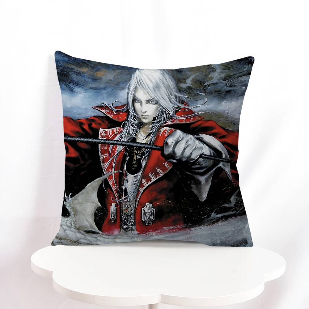 C-Castlevania Персонализированная фотография Текст Домашние декоративные подушки Хозяйственные подарки 45x45см