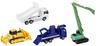 Набор строительных машинок TAKARA TOMY, игрушечная мини-машинка, унисекс, для детей от 3 лет и старше. Соответствует стандартам безопасности игрушек, сертифицирована по стандарту ST Mark TOMICA "Tomica 5"