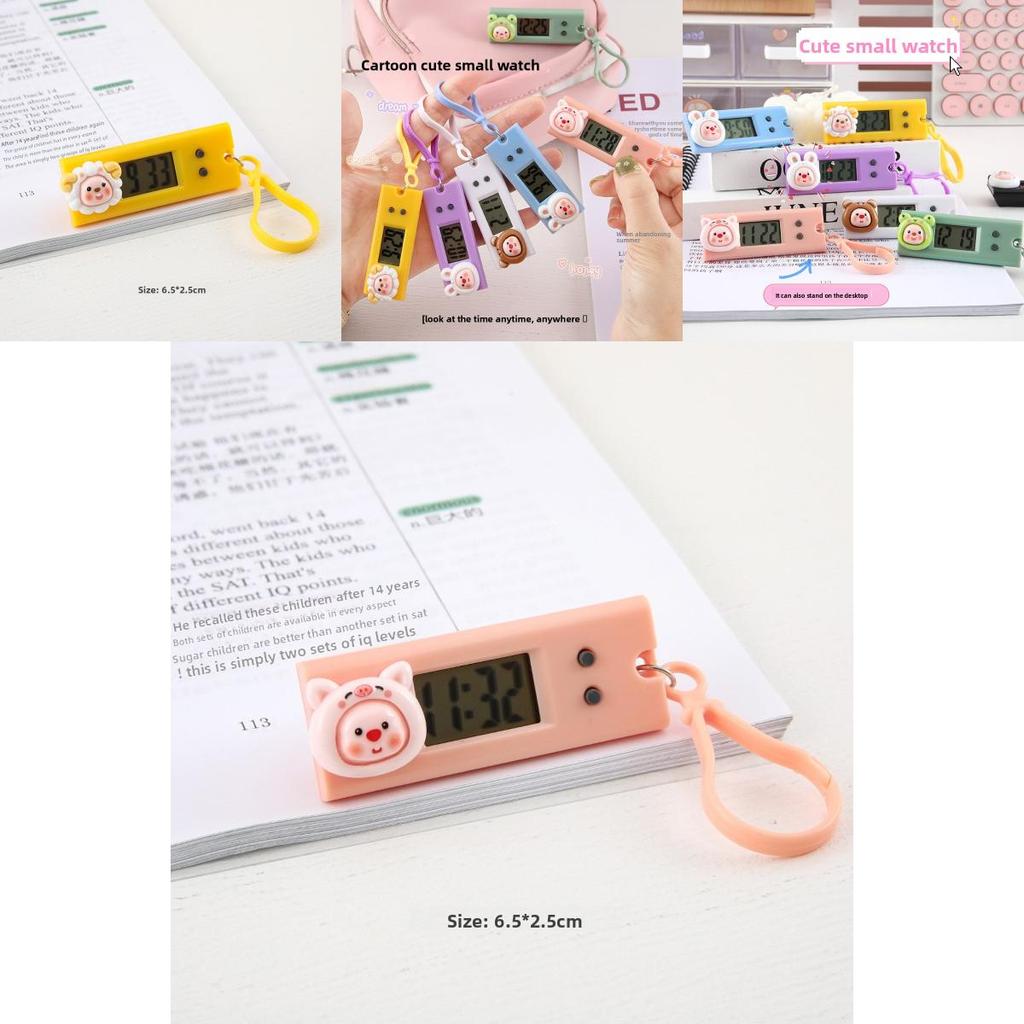 Cute Cartoon Digital Desk Clock With Timer For Kids And Classroom Time Management