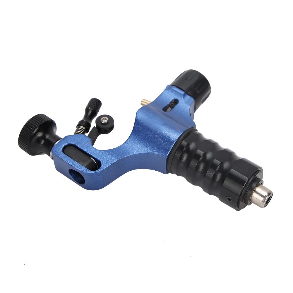 Профессиональная Портативная Мощная Моторная Тату Машинка Лайнер Шейдер Тату Машинка RCA ИнтерфейсСиняя