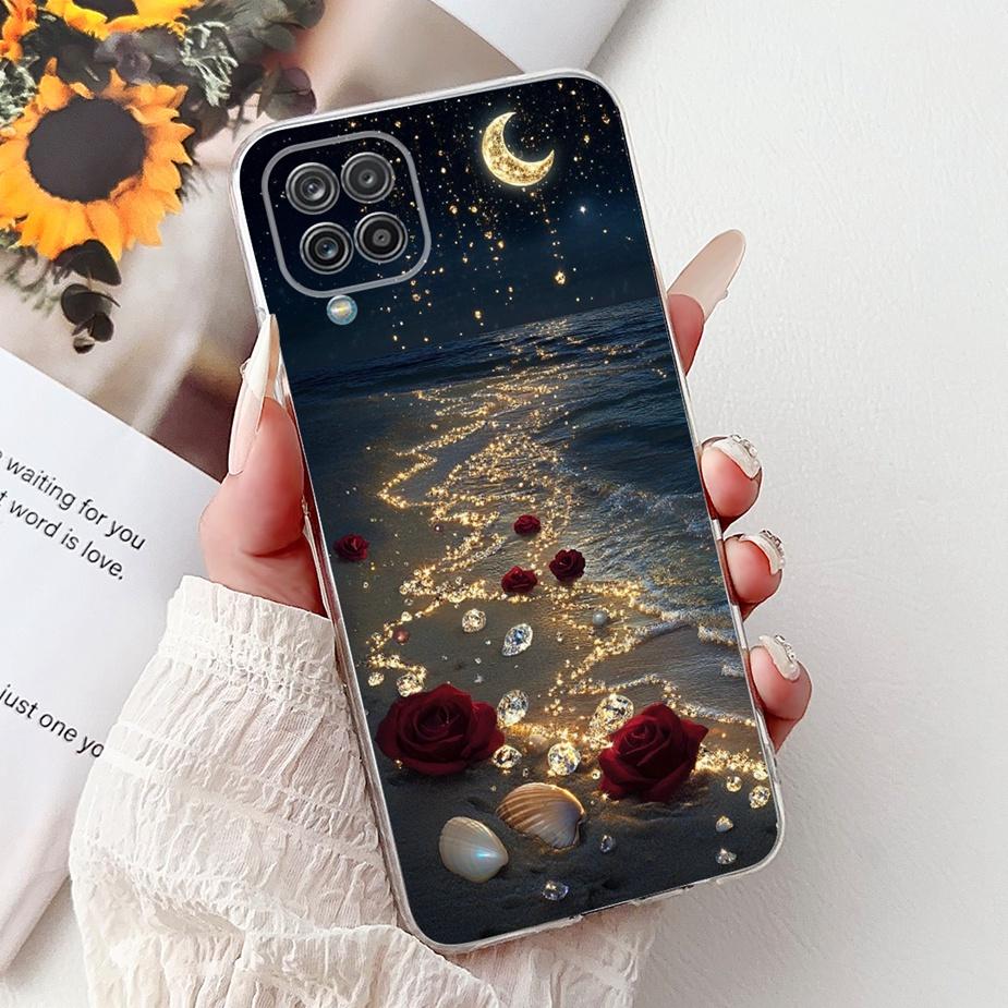 Чехол для Samsung Galaxy A12 M12 F12, роскошный модный painted чехол, мягкий тонкий чехол для телефона для Samsung A12 F12 M 12 Galaxy M12 Fundas