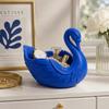 Handmade Swan Shaped Storage Tray Elegant Swan Organizer Swan Shaped Key Holder  Office Decor
