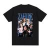 Zahide Merch Футболка с графическим принтом Унисекс Мода Хип-хоп Футболки Хлопок Повседневные Большие Футболки с коротким рукавом Streetwear Топы