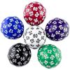 D60 Dice 1Pc Plastic Dice for Board Game Table Party Games