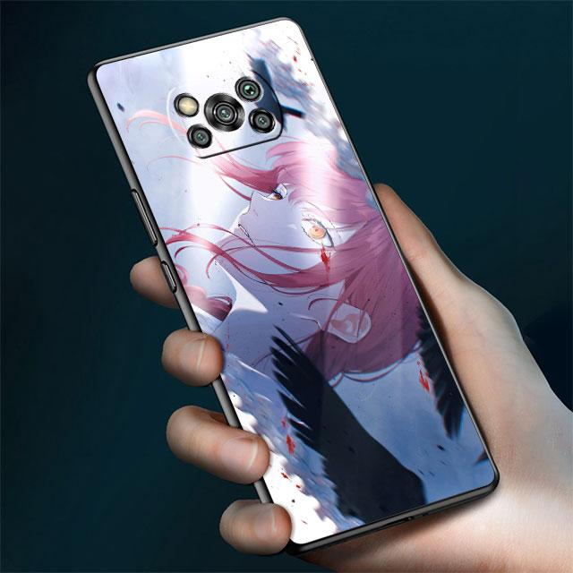 Чехол для Xiaomi Mi Poco X3 NFC X4 Pro F3 M3 C40 F4 GT M5 M4 F1 11 Lite 11T 10T 9T силиконовый чехол для телефона с бензопилой Man Anime Makima