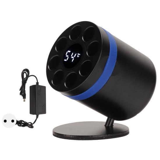 Нагреватель смолы с цифровым дисплеем, светоотверждаемый нагреватель стоматологической смолы с адаптером питания, 110‑240 В, вилка европейского стандарта