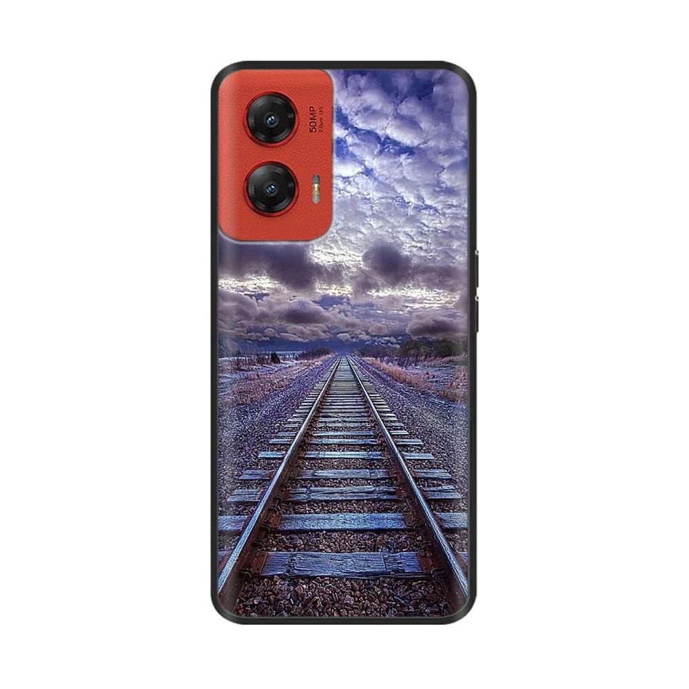 Чехол для Motorola Moto G Stylus 5G 2024 Чехол Пара Панда Задняя Крышка для Motorola G Stylus 5G 2024 Жидкий Силикон Чехлы для Телефона