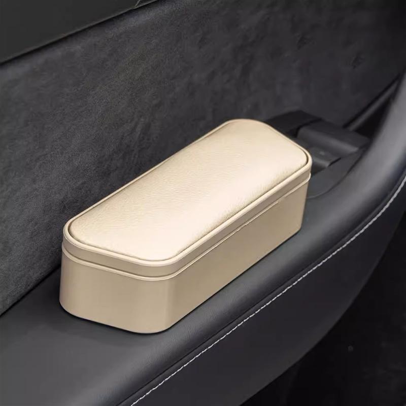 SEAMETAL Car Door Armrest Support Pad Adjustable Height Elbow Rest Box Universal Auto Door Organizer Interior Arm Rest Box Pad