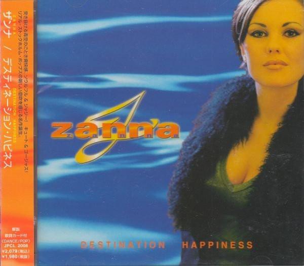 CD ZANNA - DESTINATION HAP  JPCL2008 JPT Records 1998 Japan ObiDance & Electronica Used