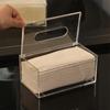 Clear Acrylic Tissue Box Napkin Holder Dispenser Organizer Home Office Restaurant El Supply