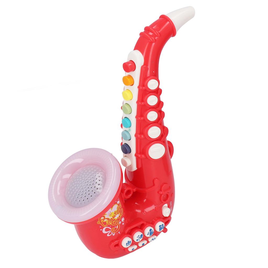 Детский игрушечный саксофон Мальчики Девочки Прекрасный Музыкальный инструмент Игрушка Подарок на день рождения для вечеринки