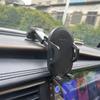 Automatic Lock Car Phone Holder with Telescopic Suction Cup for Dashboard & Air Vent