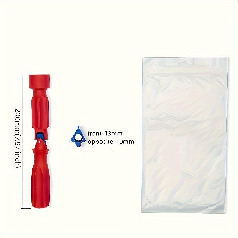 [10/13/17 мм Универсальный Ключ для Сиденья Унитаза] Профессиональный Пластиковый Ключ для Сиденья Унитаза Высокой Прочности, Универсальное Вращение, Нескользящая Рукоятка, Механический