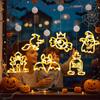 Battery-operated Halloween Suction Lights Waterproof LED Glass Pendant  Holiday House Decoration