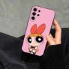 Чехол для телефона P-Powerpuffs G-Girls для Samsung S25, S24, S21, S22, S23, S30, Ultra, S20, Plus, Fe, Мягкий силиконовый черный чехол