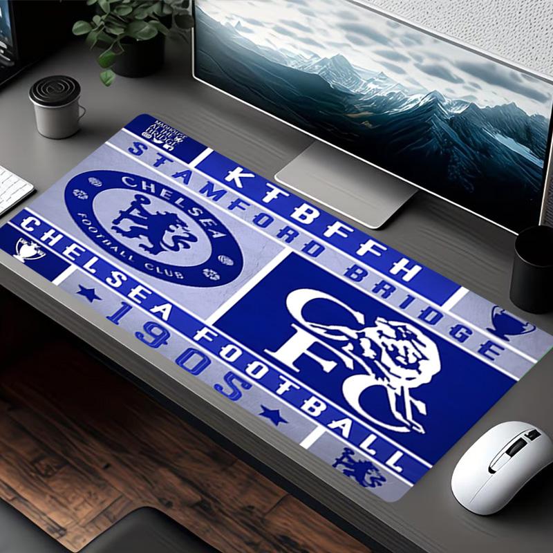 Chelsea F.C Print Mouse Pad, for Keyboard Pad Laptop PC Mat for Office Home Use, Desk Decor, Perfect Birthday Gift for Gamers