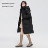 SNOWFLYING Women's Mid-Length Hooded Down Jacket X30142846F