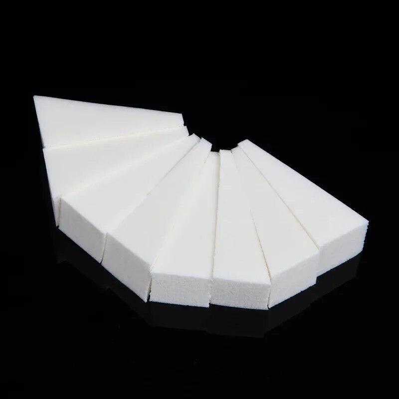 monja 48 шт., шаблон для ногтей, губка, градиент цвета, УФ-гель-лак, лак, изображение, сделай сам, мягкий треугольный штамп, маникюрные инструменты