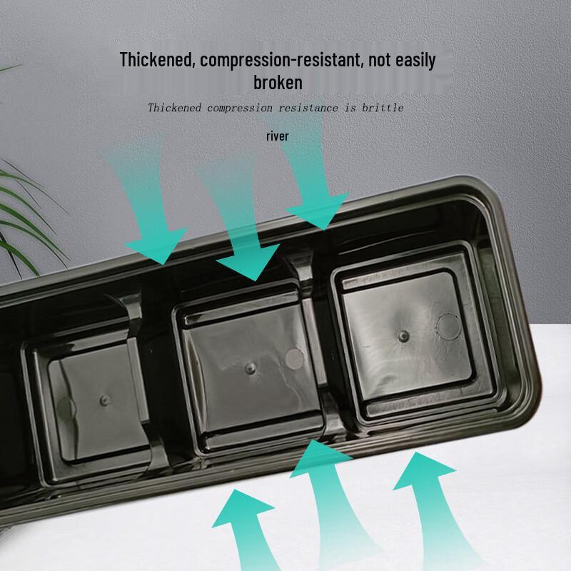 Jinmei Disposable 3-Compartment Meal Box