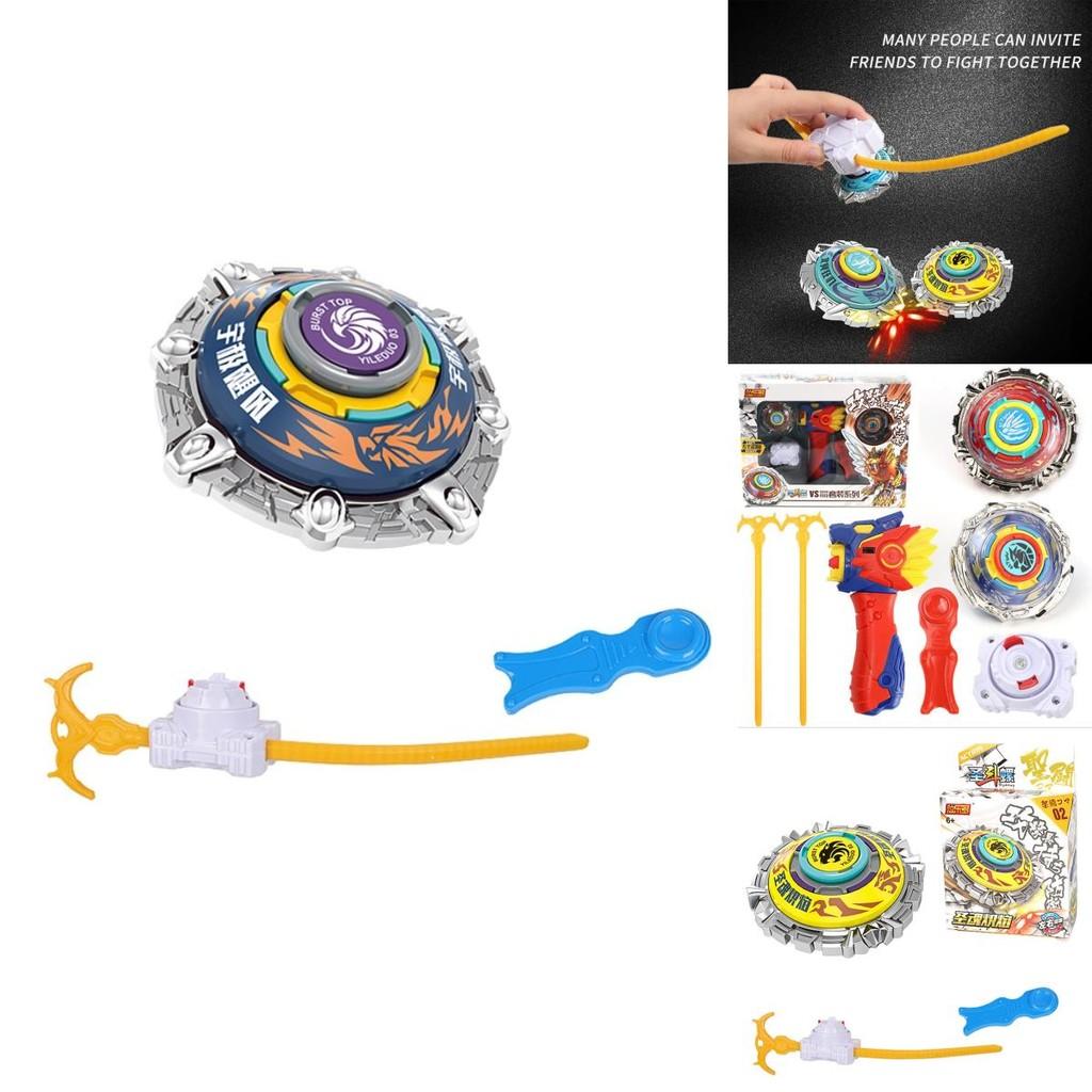 Захватывающий игровой набор Beyblade Burst с запускателями для эпических сражений и веселья в многопользовательском режиме