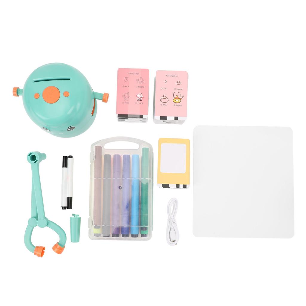 Educational Drawing Robot Interactive Kindergarten Toy Intelligent Drawing Learning Robot Toy for