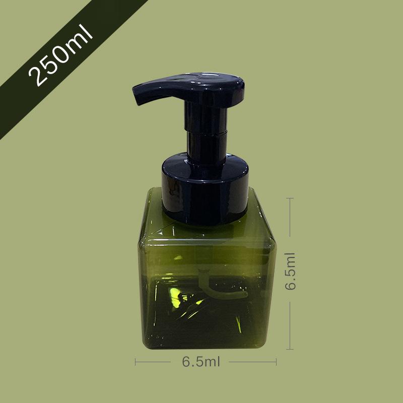 100-650 мл квадратная бутылка жидкого мыла взбитый мусс точки розлива шампунь лосьон гель для душа насос дозатор для мыла Bottlesnding