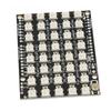 WS2812B 5050 RGB Светодиодная плата разработки с интегрированным драйвером, 5x8, 40 бит, полноцветная, для отеля