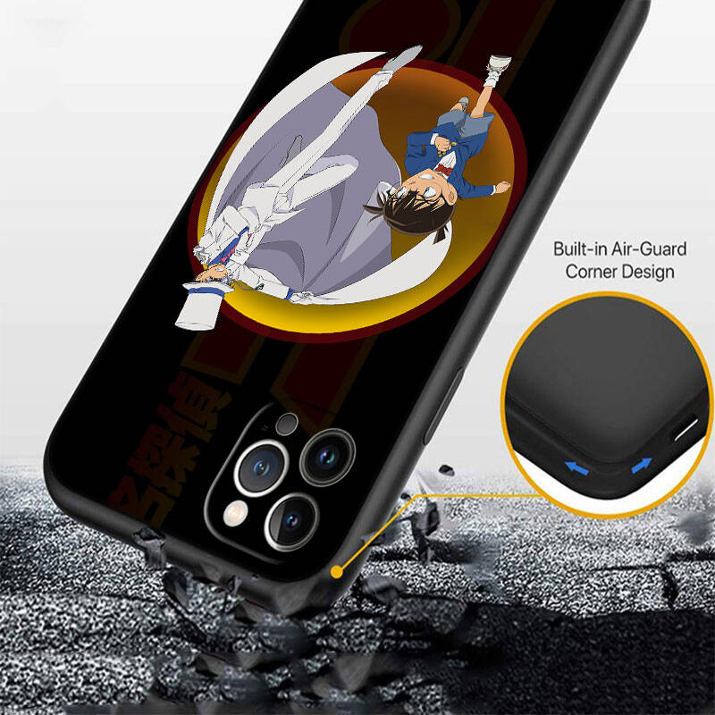 MH39 Detective Conan Phone Shell Case for Redmi Note 8 9 10 11 11S 10C 10X 10A 10T 9A 9C 9T 9S 8T Pro Max Plus Prime