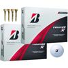 BRIDGESTONE Мяч для гольфа Bridgestone TOUR BX XS 2024 Модель 2 дюжины с бонусом (XCorporate2 Дюжины)