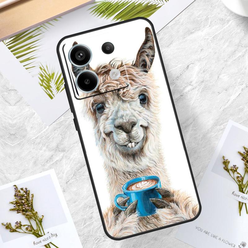 Lama Llama Alpaca Case For Xiaomi Redmi Note 14 13 12 11 10 9 15 Pro Plus Redmi 15 10C 12C 13C 14C 15C Cover