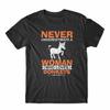 Never A Underestimate Donkey T-Shirt 100% Cotton Premium Tee