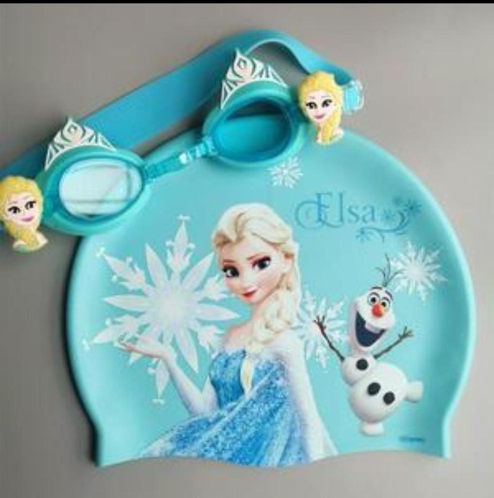 Очень большая мультяшная силиконовая шапочка для плавания для мальчиков и девочек – Водонепроницаемая и мягкая