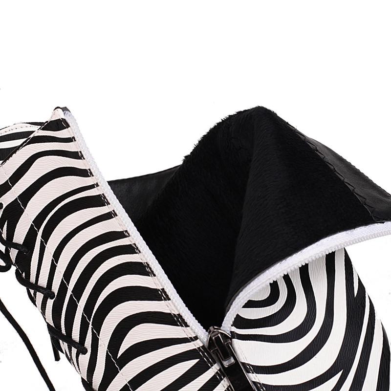 Модные сексуальные высокие сапоги до колена, женская обувь, на платформе, с принтом, кожаные высокие сапоги для женщин, серебристые, осенне-зимние, вечерние, длинные сапоги, женская обувь