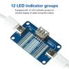 Проверка кабелей USB A на Type C / Type C на Type C, Модуль обнаружения полного кабеля 24-контактный, Тестер обнаружения проводов быстрой зарядки Type C