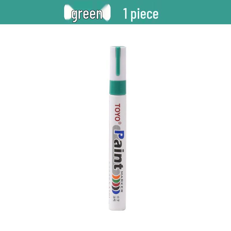 Белый водостойкий маркер для шин Toyo SA101 - Невыцветающий маркер-краска для подкрашивания