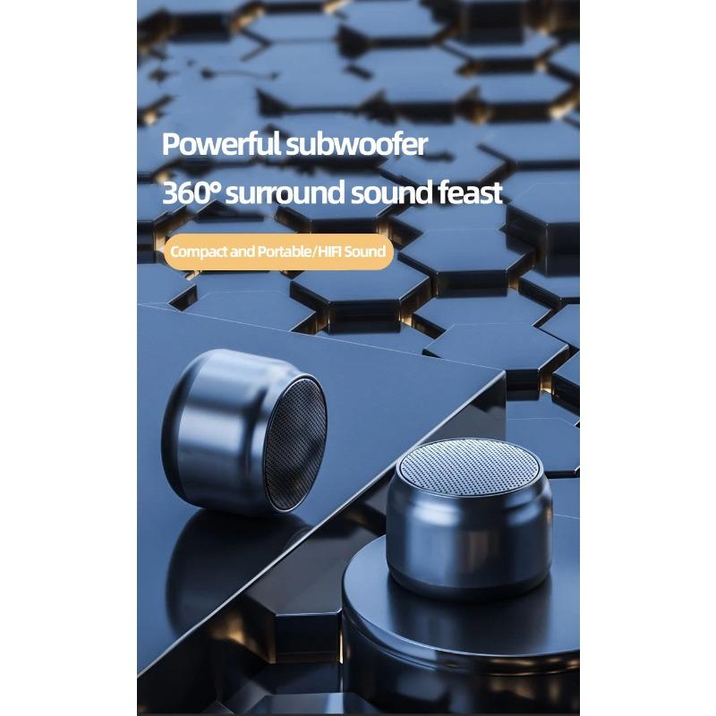 Bluetooth-колонка S16 с громкими басами - Беспроводная портативная мини-колонка для дома, улицы, автомобильной аудиосистемы, бумбокс с высокой громкостью