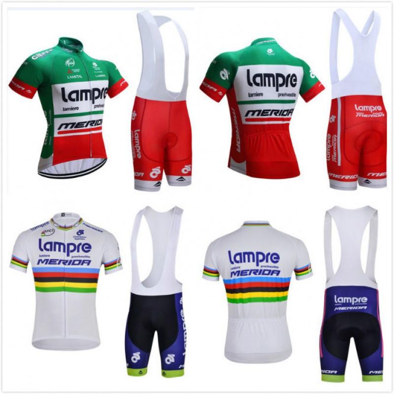 Men Women Cycling Jersey Bib Shorts Set Breathable Quick-Dry Bike Outfit Road Mountain Riding