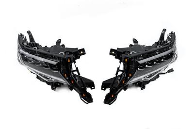 Передняя оптика Lexus-design 4-LED V2 (2017-2025, 2 шт) для Toyota Land Cruiser Prado 150