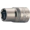 TRUSCO T3-10S 6-Point Socket, 9.5mm Drive, 10mm Width