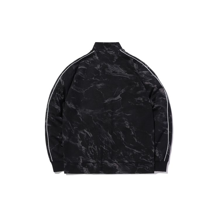 Мужская толстовка Li Ning Wade Series Casual Sports Standard Black Printed Long Sleeve Sweatshirt AWDQ551-1