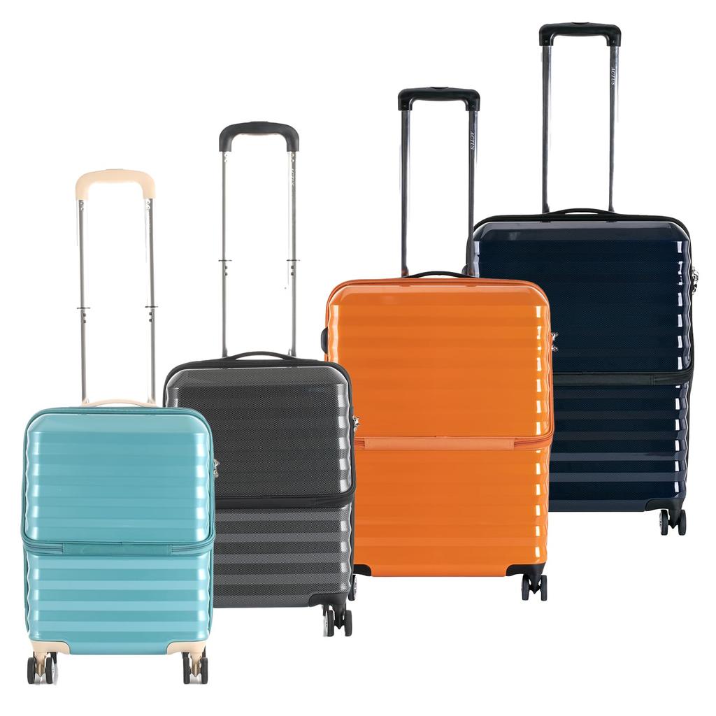 Front Open 34L 53 Cm 3kg Ice Blue [Actus] Carry-on