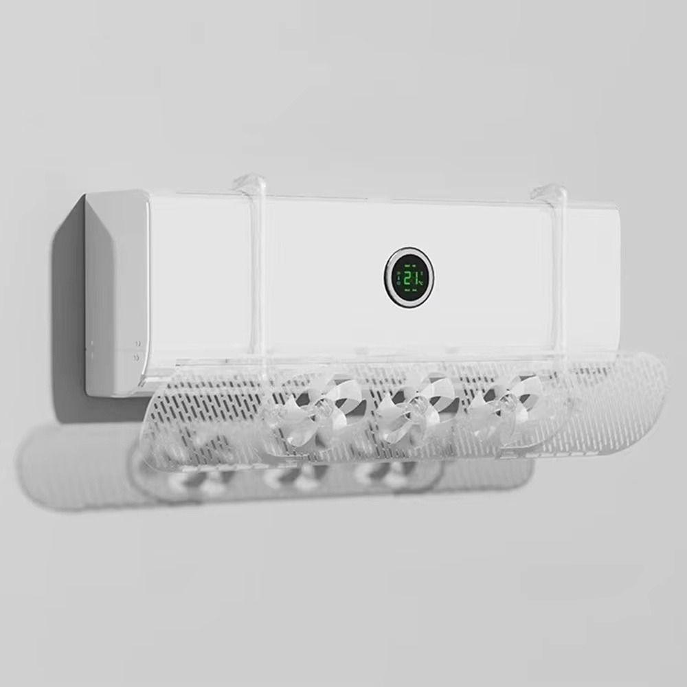 Expandable Air Conditioner Outlet Baffle Anti Direct Blowing Wind Direction Baffle for Home/Office