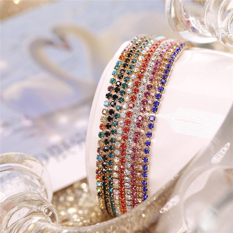 1Pc Bohemian Handmade Women Bracelet Vintage Ethnic Colorful Beads Elastic Bracelet Jewelry Gift