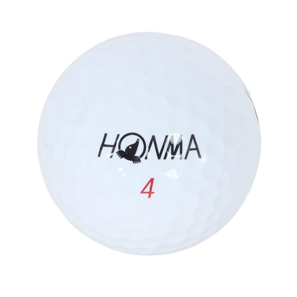 Honma и 2021 Golf 1 дюжина Белые и Tour TOUR TW-X TW-S Мячи, (12 Шариков), Желтый, 3-Piece, Стиль, Вращение, Дистанция, WORLD, Honma/TW-X_2021/Белый