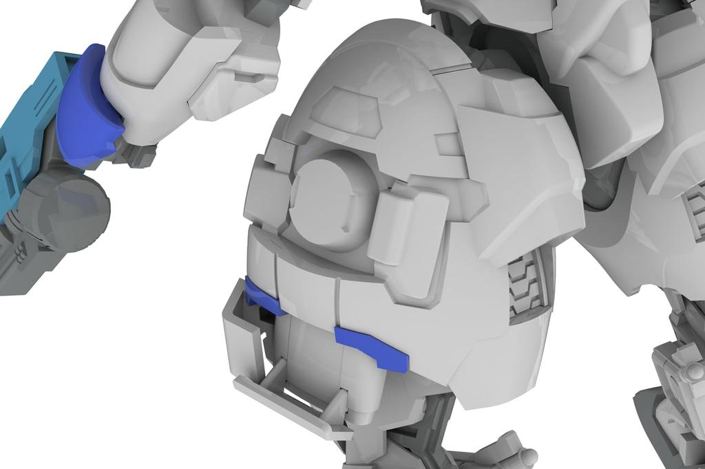 PM Office A Mechanism POWERDolls2 Armored Assault Approximately 135mm Plastic Model PP182 5-inch X-4+C (PDF-C701) Infantry, Tall, 1/48 Scale,